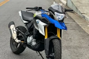 moto bmw é visada para roubo
